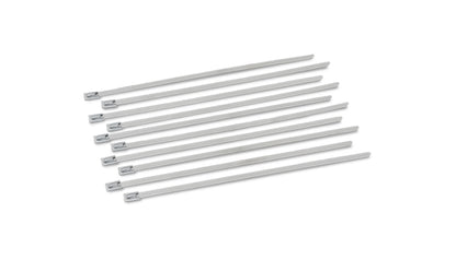 Vibrant SS Cable Ties 7.5in Long (10 cable ties / Pack)