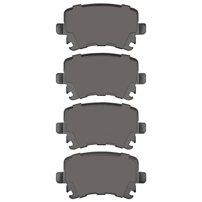 DFC 00-21 Audi A6 (USA/Canada) Rear Active Performance Pads - Low Metallic
