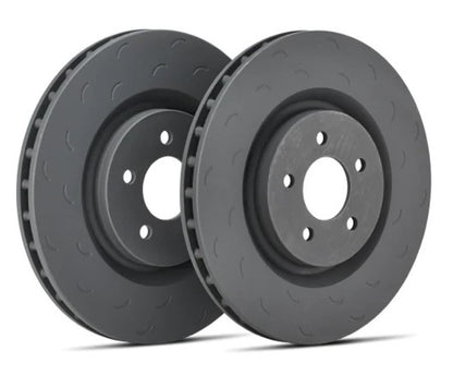 Hawk Performance Hawk Talon 94-99 BMW M3 Slotted-Only Vented Directional 12.28 in Diameter Rear Brake Rotor Set
