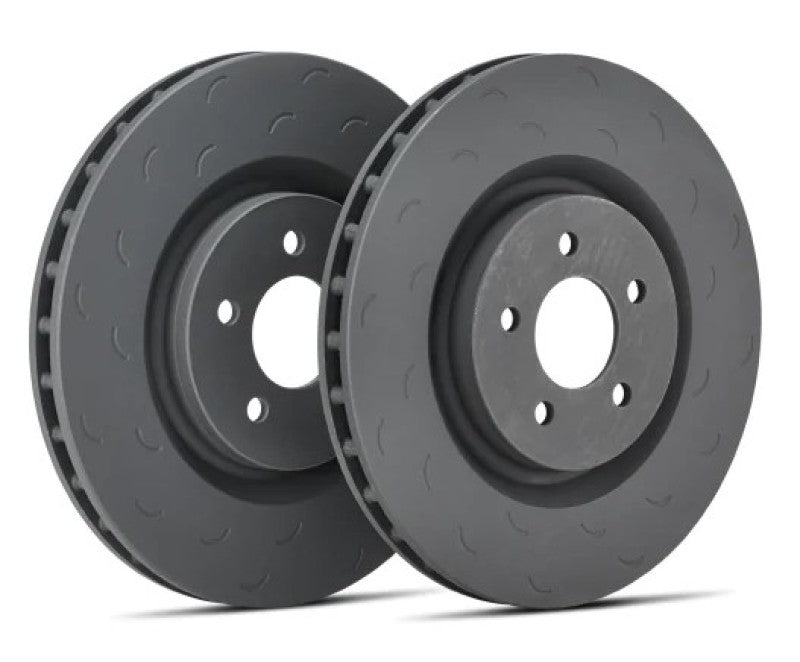 Hawk Performance Hawk Talon 03-04 Infiniti G35 / 03-09 Nissan 350Z Slotted-Only Vented 12.76 in Front Brake Rotor Set