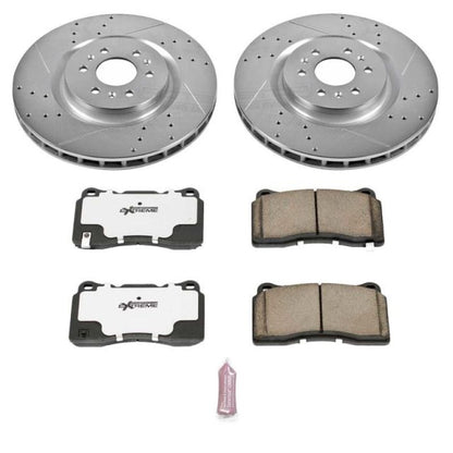 PowerStop Power Stop 04-07 Cadillac CTS Front Z26 Street Warrior Brake Kit