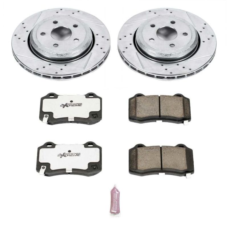 PowerStop Power Stop 18-19 Dodge Durango Rear Z26 Street Warrior Brake Kit