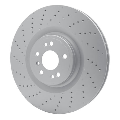 DFC 12-19 Mercedes-Benz ML550 Front Drilled GeoSPEC Coated Rotor