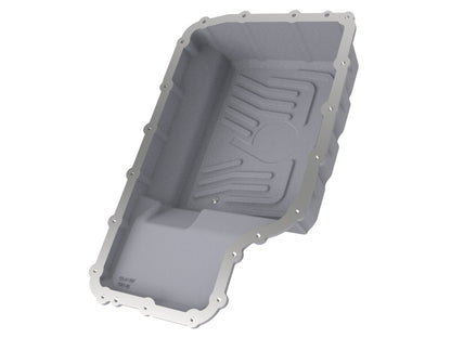 aFe 20-21 Ford Truck w/ 10R140 Transmission Pan Raw POWER Street Series w/ Machined Fins