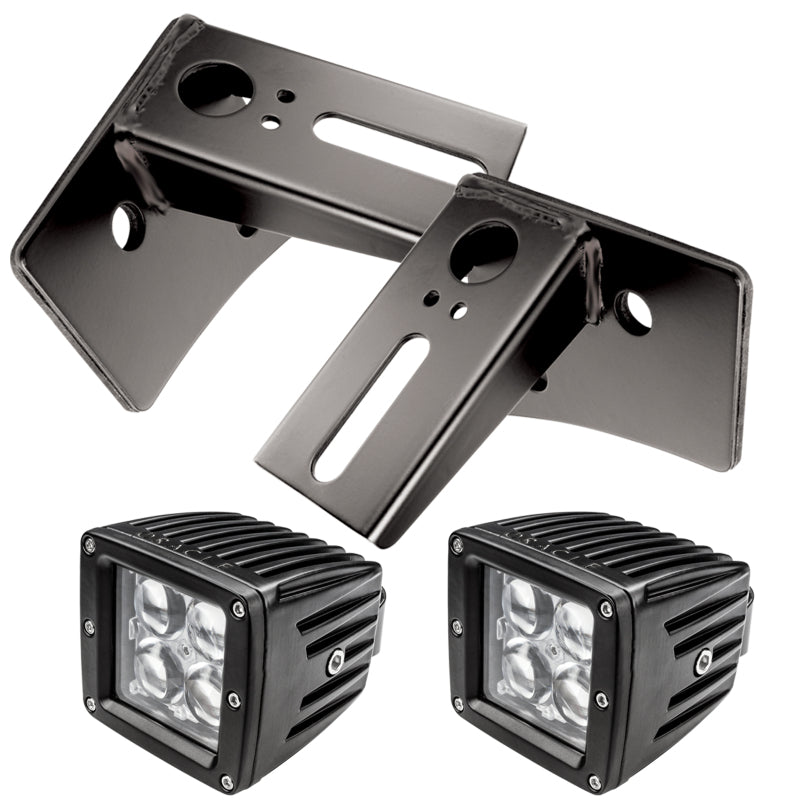 ORACLE Lighting Oracle Jeep JK Lower Windshield Mount Brackets/Lights Combo
