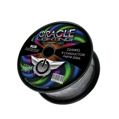 ORACLE Lighting Oracle 22AWG 4 Conductor RGB Installation Wire 100M (328ft) Spool - RGB