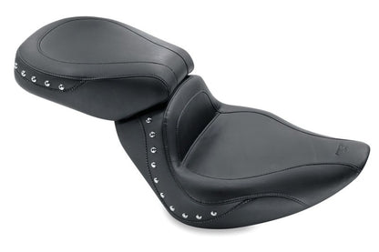 Mustang Motorcycle Mustang Sport Touring Passenger Pad w/ Studs - Black