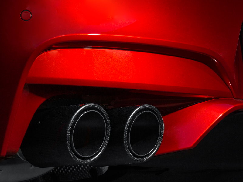 Akrapovic Akrapovic 11-17 BMW M5 (F10) Tail Pipe Set (Carbon)