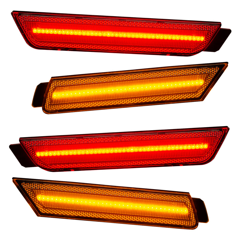 ORACLE Lighting Oracle 10-15 Chevrolet Camaro Concept Sidemarker Set - Clear - No Paint