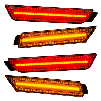 ORACLE Lighting Oracle 10-15 Chevrolet Camaro Concept Sidemarker Set - Clear - No Paint