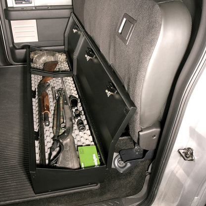 Tuffy Products Tuffy Ford F150 Supercrew Underseat Lockbox Full Length W/ Keyed Lock