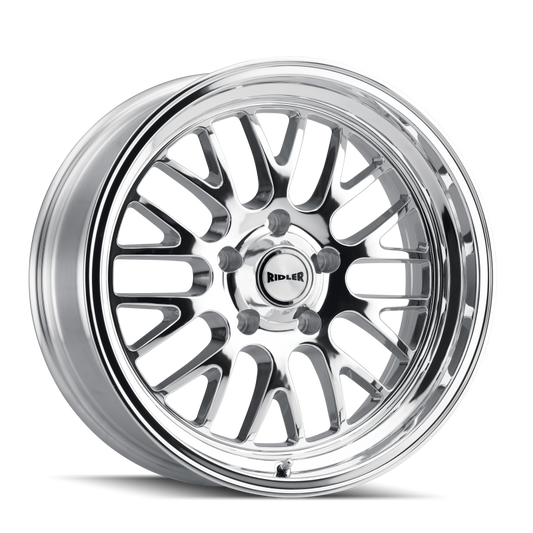 Ridler Wheels Ridler 607 20x8.5 / 5x120.65 BP / 0mm Offset / 83.82mm Hub Polished Wheel