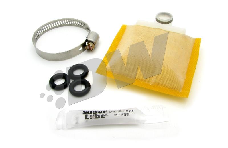 DeatschWerks 340lph DW300C Compact Fuel Pump w/ Ford Focus MK2 RS Set Up Kit (w/o Mounting Clips)
