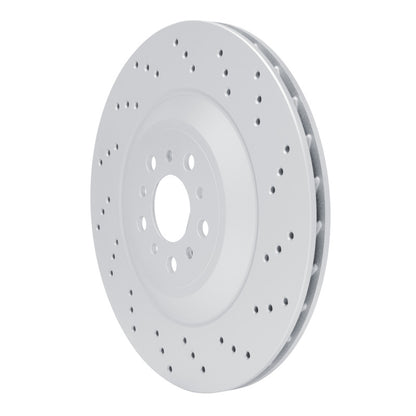 DFC 21-25 BMW M2 Right Rear Drilled GeoSPEC Coated Rotor