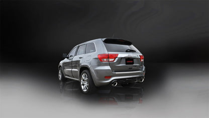 CORSA Performance Corsa 2012-2013 Jeep Grand Cherokee 6.4L V8 Polished Sport Cat-Back Exhaust