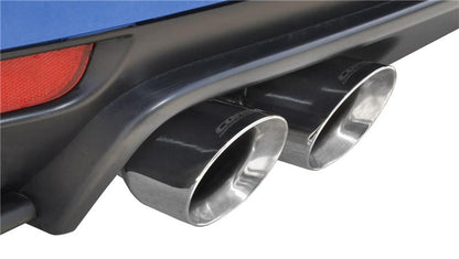 CORSA Performance Corsa 2008-2014 Subaru Impreza Hatchback STI 2.5L Turbo Manual Polished Sport Cat-Back Exhaust