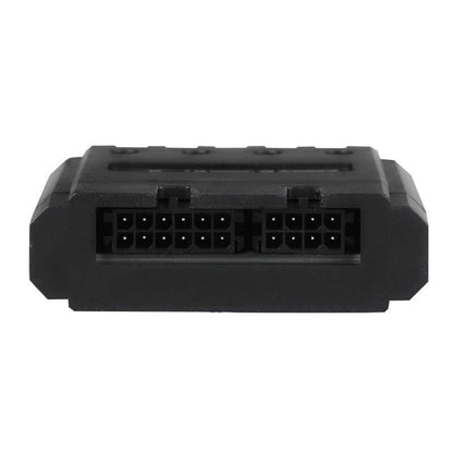 DS18 Hi/Low Converter 4-Channel Speaker Emulator Remote Out Level Matching Controls w/ Auto Turn-on