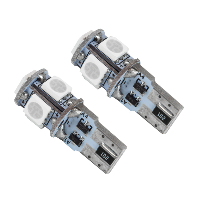 ORACLE Lighting Oracle T10 5 LED 3 Chip SMD Bulbs (Pair) - Blue