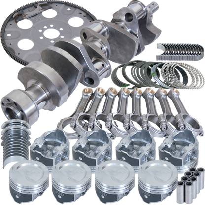Eagle Chevy LT1350 1Pc 3.750in Crank 5.700in I-Beam Rods 4.060in Pistons 153 Tooth FP Bal Assembly