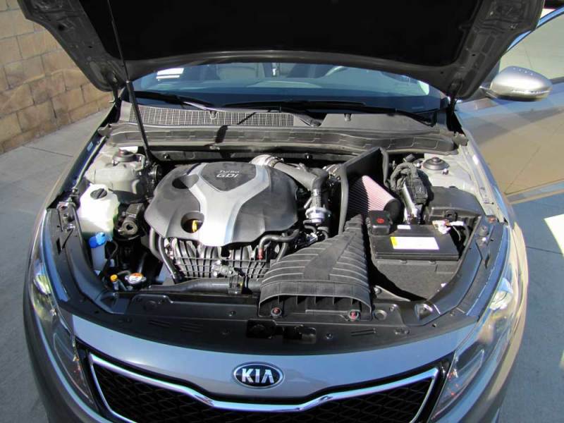 K&N Engineering K&N 11-13 Hyundai Sonata 2.0L L4 Turbo / 11-13 Kia Optima 2.0L L4 Turbo Typhoon Intake