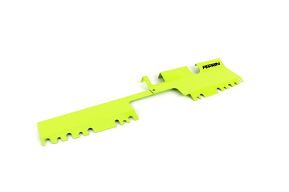 Perrin Performance PERRIN 15-21 Subaru WRX/STI Radiator Shroud (With OEM Intake Scoop) - Neon Yellow