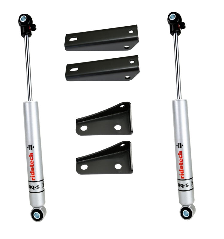 Ridetech Ridtech 63-72 Chevy C10 w/ 4in Drop RQ-S Shock Kit - Rear