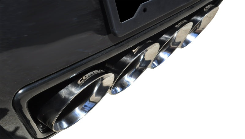 CORSA Performance Corsa 2014-2019 Corvette C7 Coupe 6.2L V8 AT/MT 2.75in Valve-Back Dual Rear Exit Polished Xtreme Exh