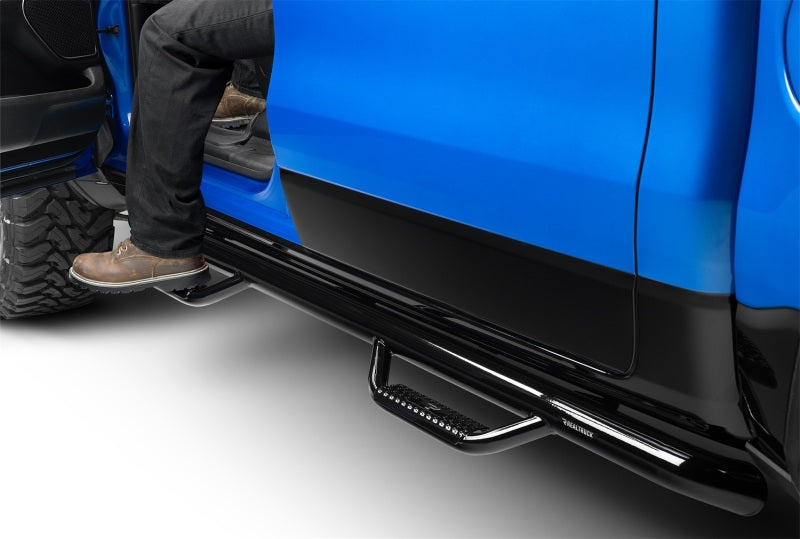N-Fab Nerf Step 10-17 Ram 2500/3500/4500 Crew Cab - Gloss Black - Cab Length - 3in