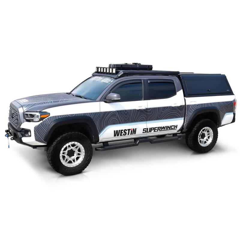 Westin 05-23 Toyota Tacoma DC HDX Running Boards - Tex. Blk