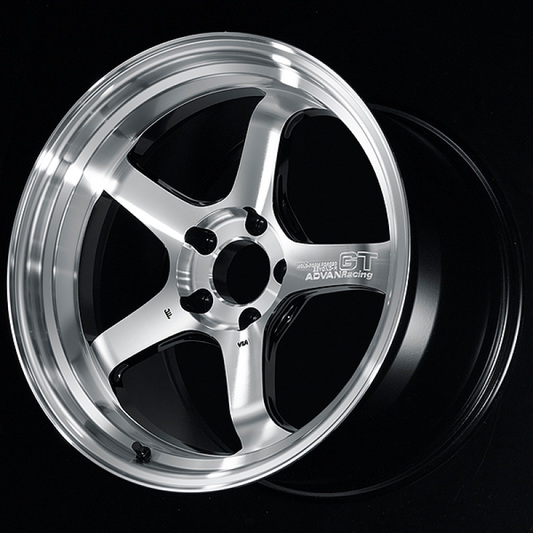 Advan GT Beyond-R 18X9.5 / +45 Offset / 5x114.3 BC / 73mm Bore / Machining and Diamond Cutting