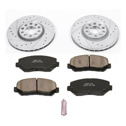 PowerStop Power Stop 15-17 Chrysler 200 Front Z23 Evolution Sport Brake Kit