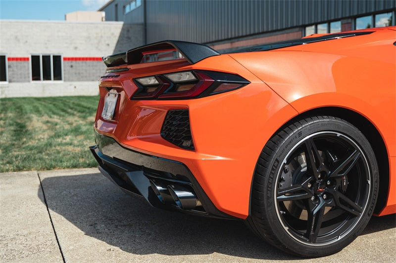 CORSA Performance Corsa 2020-25 Corvette C8 3in Xtreme Cat-Back Exhaust 4.5in Black Quad Tips - Deletes stock AFMValve