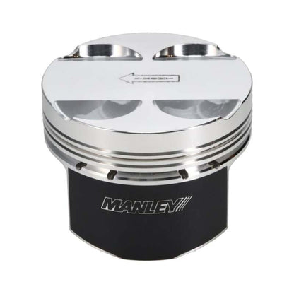 Manley Performance Manley 03-06 Evo 8/9 4G63T 86.0mm +1.0mm Over Bore 10.0/10.5:1 Flat Top Pistons w/ Rings