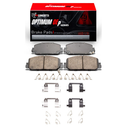 R1 Concepts R1 17-21 Honda CLARITY Front Optimum OE Pads & Hardware Kit