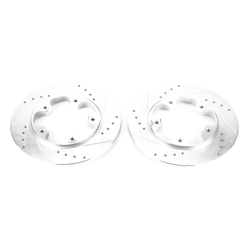 PowerStop Power Stop 15-19 Ford Transit-150 Rear Evolution Drilled & Slotted Rotors - Pair