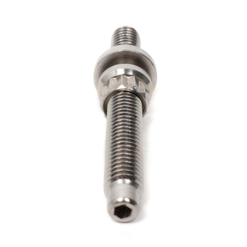 BLOX Racing SUS303 Stainless Steel Manifold Stud Kit M8 x 1.25mm 65mm in Length - 9-piece