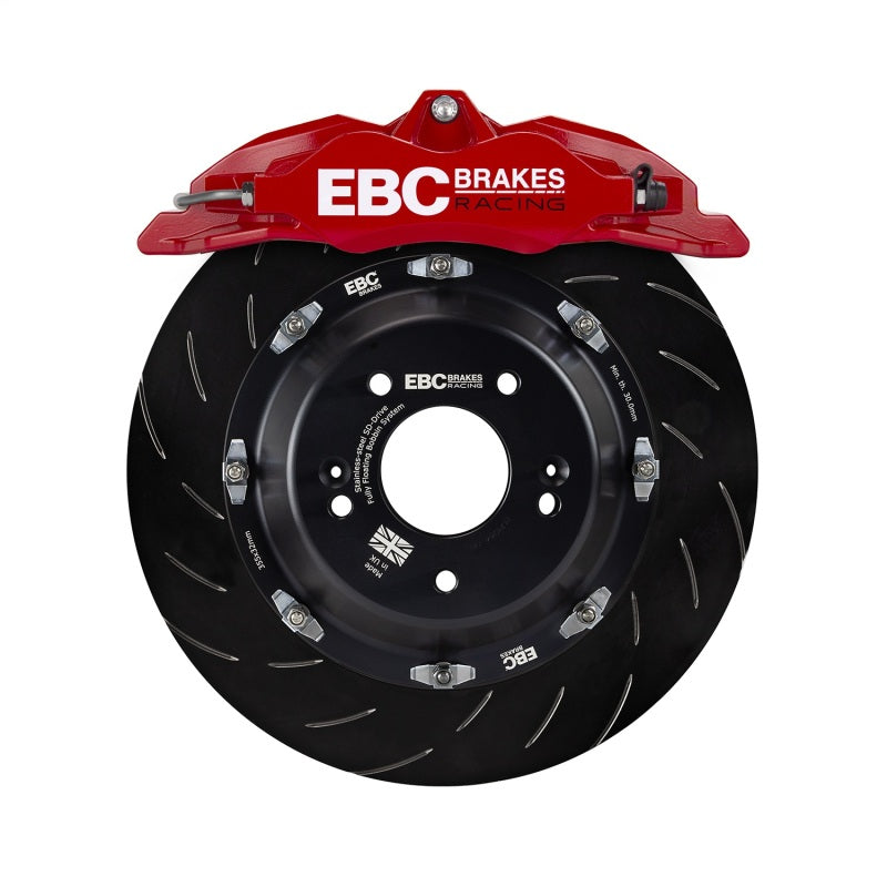 EBC Racing 92-00 BMW M3 (E36) Front Left Apollo-4 Red Caliper