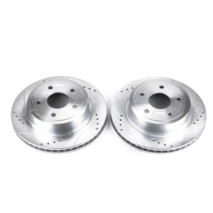 PowerStop Power Stop 04-06 Dodge Ram 1500 Rear Evolution Drilled & Slotted Rotors - Pair