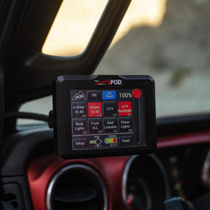 sPOD BantamX Touchscreen for JL/JT