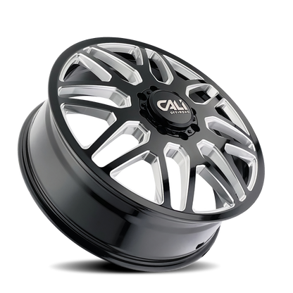 Cali Off-Road 9115D Invader Dually 22x8.25 / 8x210 BP / -192mm OS / 154.2mm Hub Gls Blk Mill Wheel