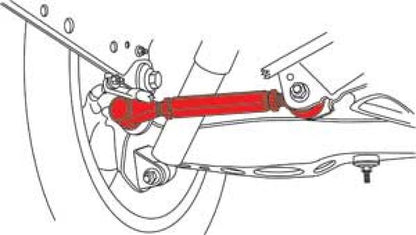 SPC Performance Toyota RAV4 Rear Adjustable Toe Arm