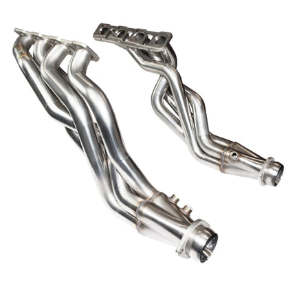 Kooks Headers Kooks 2015+ Dodge Challenger/Charger Hellcat 2in x 3in SS Headers w/Green Catted OEM Connection Pipe