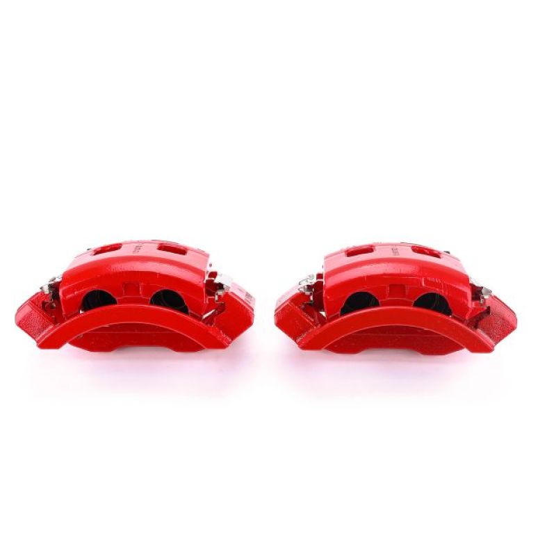 PowerStop Power Stop 00-01 Dodge Ram 1500 Front Red Calipers w/Brackets - Pair