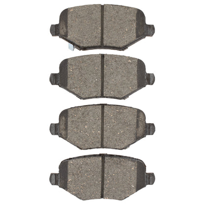 DFC 08-16 Volkswagen Routan Rear 4000 Hybridynamic Brake Pads