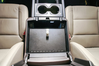 Tuffy Products Tuffy Console Safe W/ Keyed Lock For Chevrolet Silverado