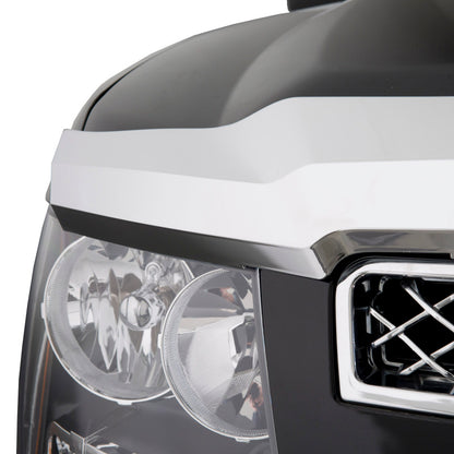 Putco 11-14 GMC Sierra - HD Element Chrome Hood Shields