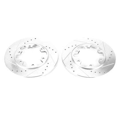 PowerStop Power Stop 15-19 Ford Transit-350 HD Rear Evolution Drilled & Slotted Rotors - Pair