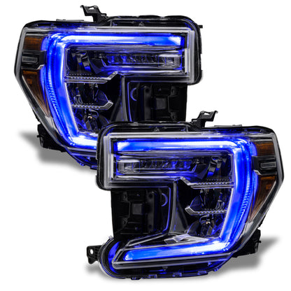 ORACLE Lighting Oracle 19-21 GMC Sierra 1500 RGB+W Headlight DRL Upgrade Kit - ColorSHIFT