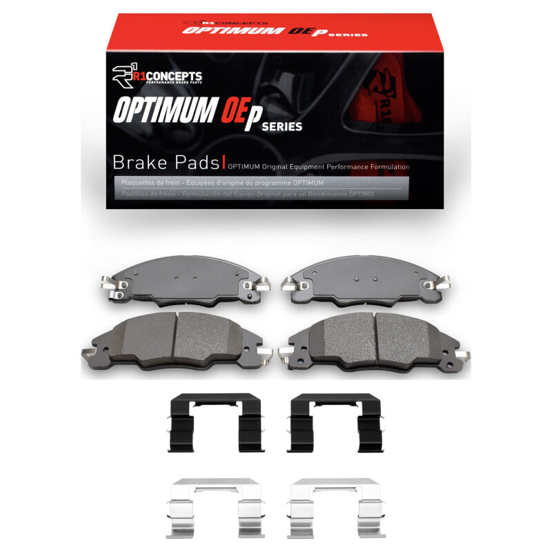 R1 Concepts R1 08-11 Ford Focus Front Optimum OE Pads & Hardware Kit