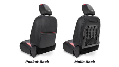 PRP Seats PRP 2018+ Jeep Wrangler JL/2 door/ Non-Rubicon  Front Seat Covers(Pair) - All Black
